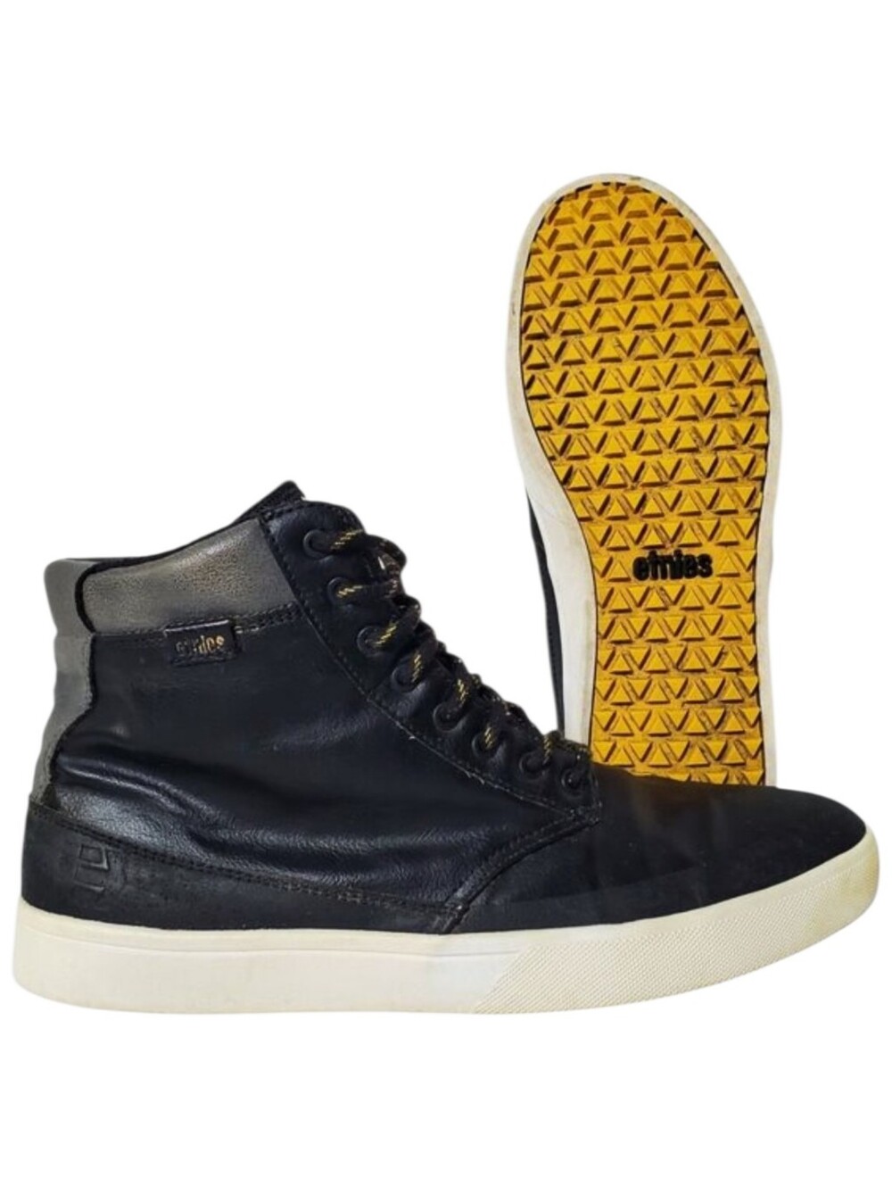 Etnies X Thirtytwo Jeremy Jones Jameson Shoes Size 12 Black Skateboard Mens